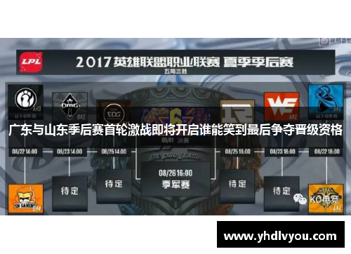 广东与山东季后赛首轮激战即将开启谁能笑到最后争夺晋级资格